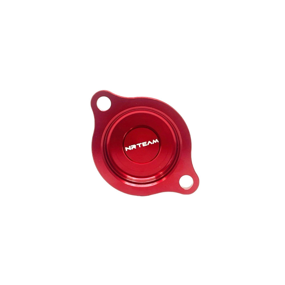 NRTeam Coperchio filtro olio Honda CRF 250 R 2004-2009 Rosso