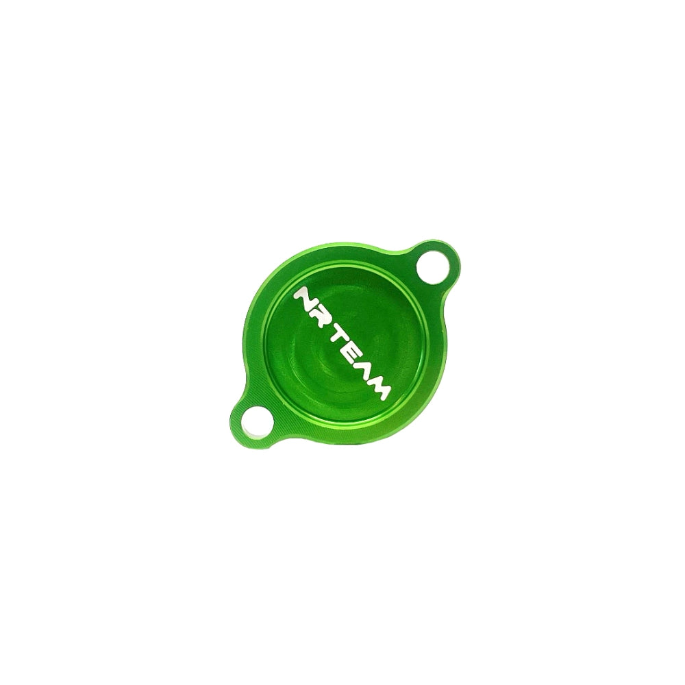 NRTeam Coperchio filtro olio Kawasaki KX 250 F 2005-2026 Verde