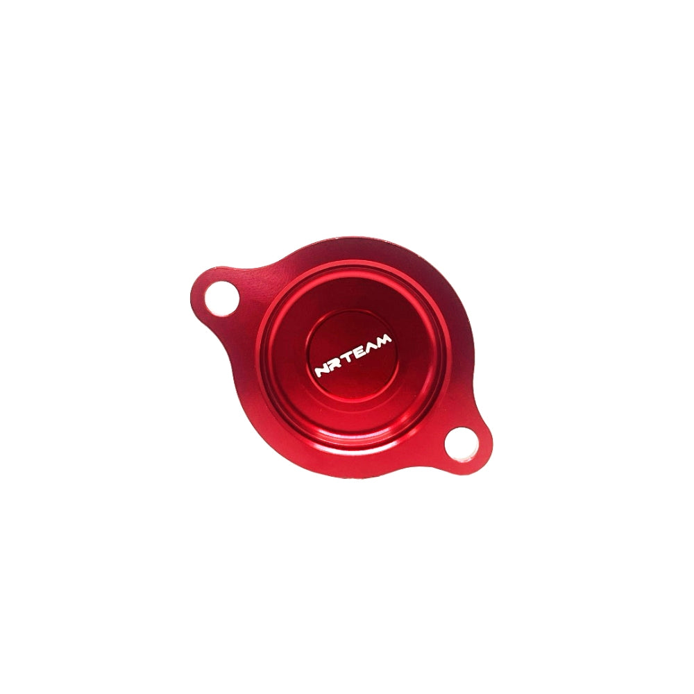 NRTeam Coperchio filtro olio Honda CRF 250 R 2010-2017 Rosso