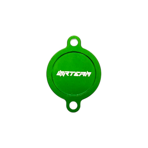 NRTeam Coperchio filtro olio Kawasaki KX 450 F 2016-2026 Verde
