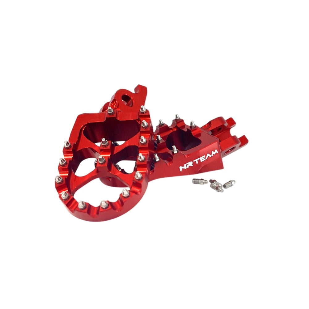 NRTeam Pedane maggiorate in ergal CNC Honda CR 125 2002-2007