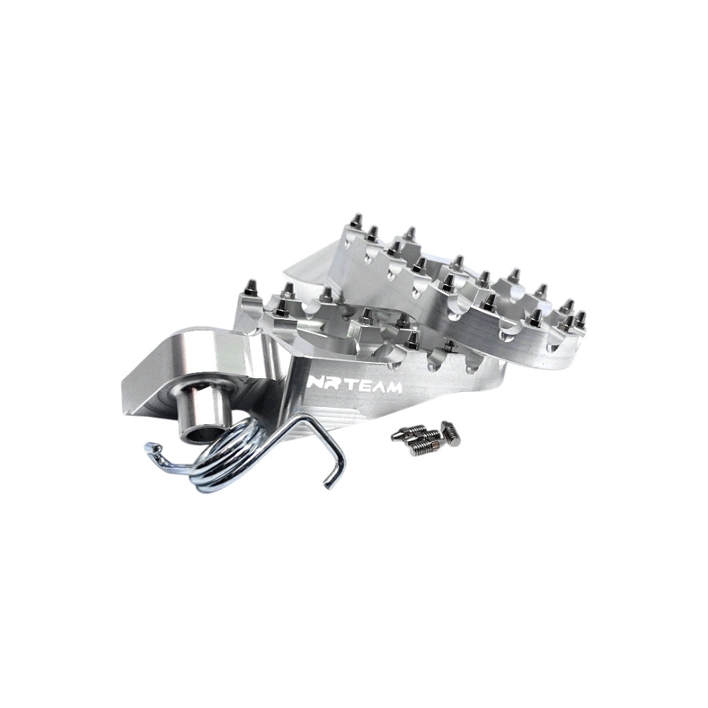 NRTeam Pedane maggiorate in ergal CNC Fantic 125 XE 2021-2025
