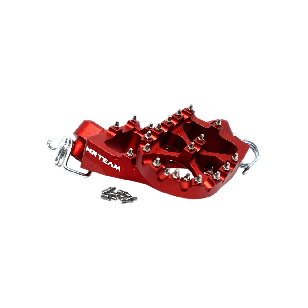 NRTeam Pedane maggiorate in ergal CNC Fantic 125 XE 2021-2025
