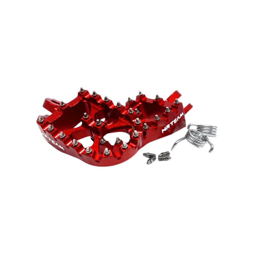 NRTeam Pedane maggiorate in ergal CNC Suzuki RMZ 250 2010-2025