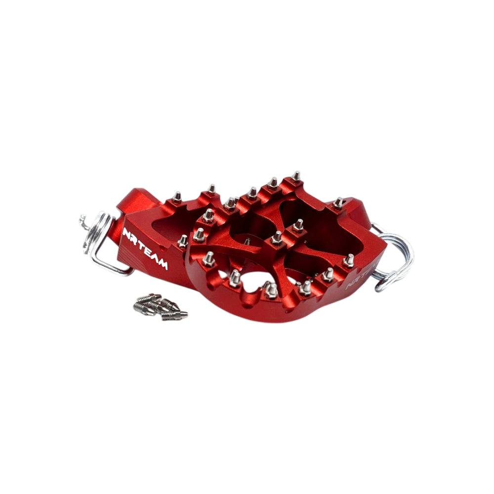 NRTeam Pedane maggiorate in ergal CNC Beta RR 125 2T 2018-2019