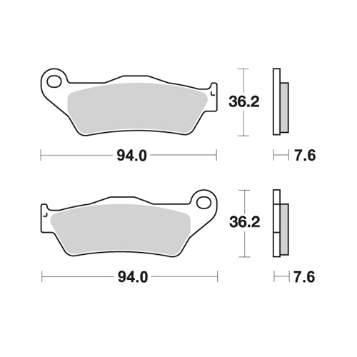 Galfer Pastiglie freno Ducati DESMO 450 MX 2025-2025