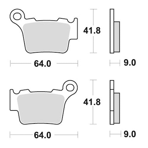 Galfer Pastiglie freno Ducati DESMO 450 MX 2025-2025