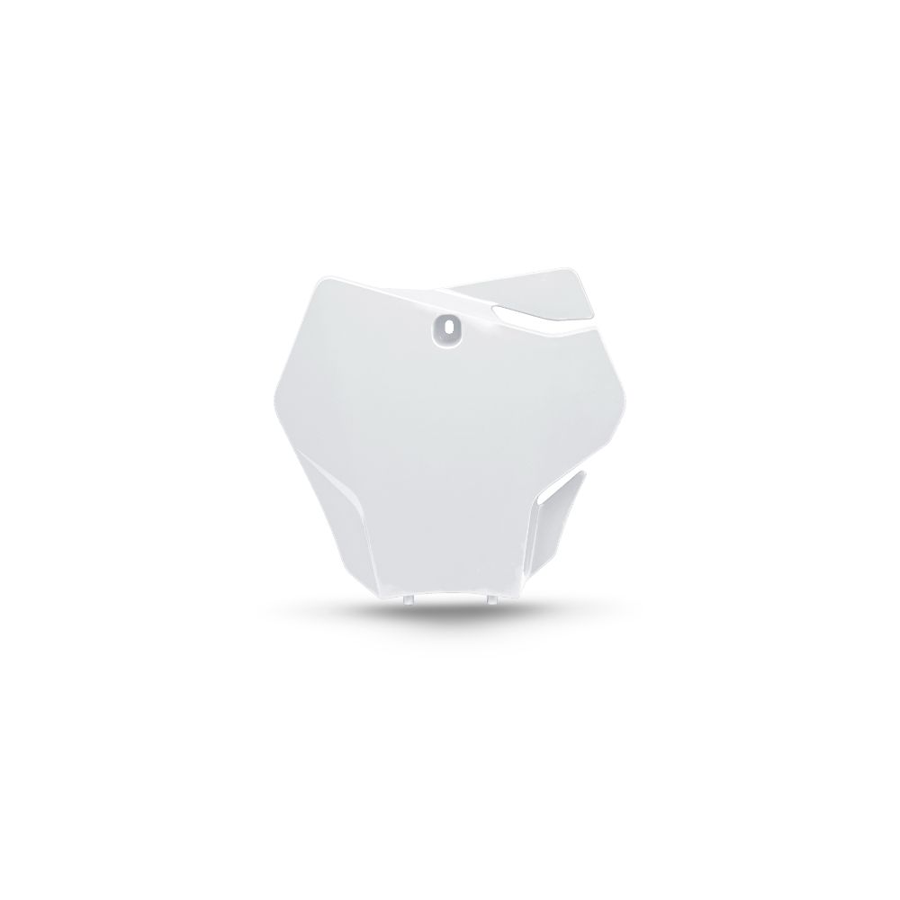 UFO Plast Tabella portanumero GasGas 125 MC 2021-2023 anteriore Bianco