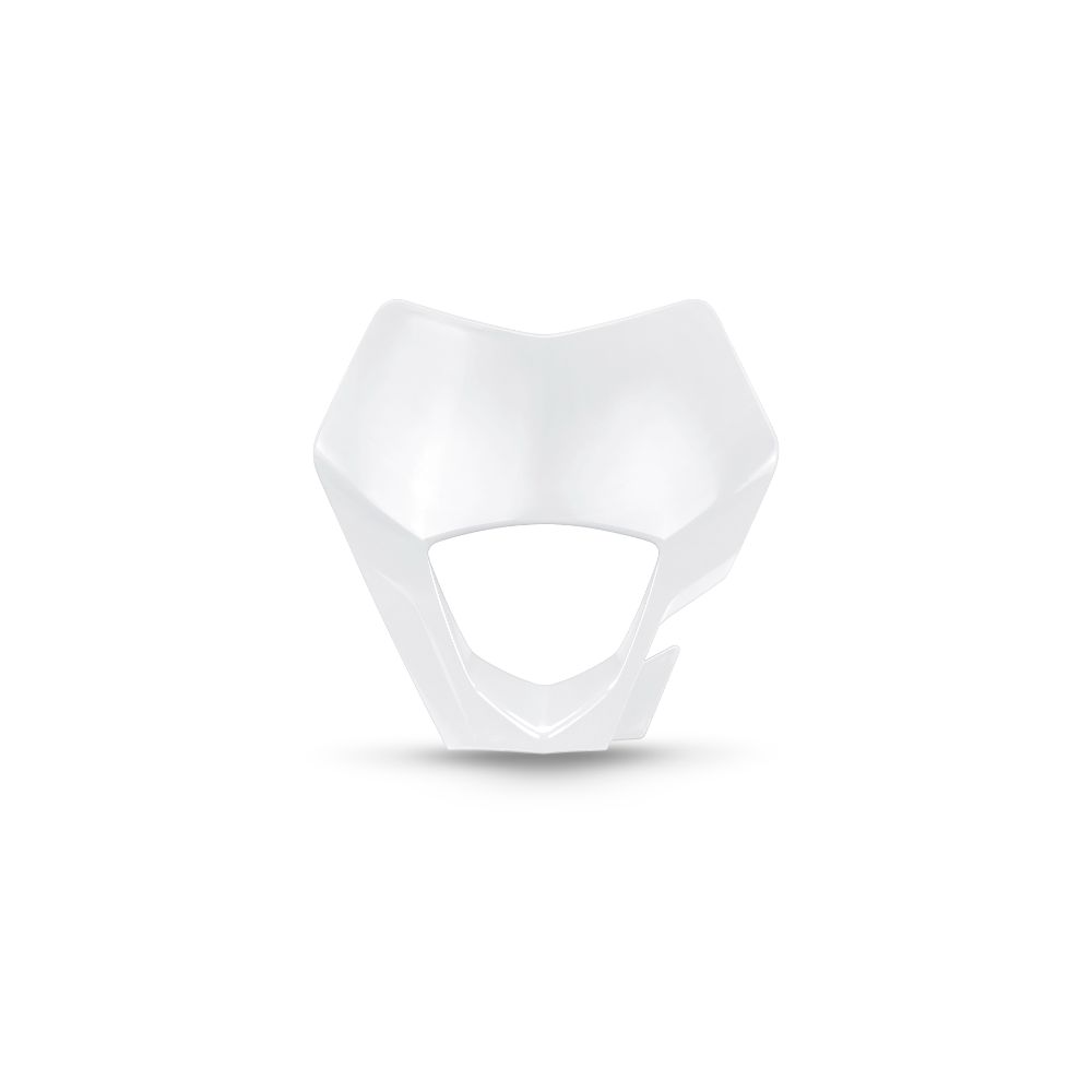UFO Plast Plastica portafaro GasGas 300 EC 2021-2023 anteriore Bianco