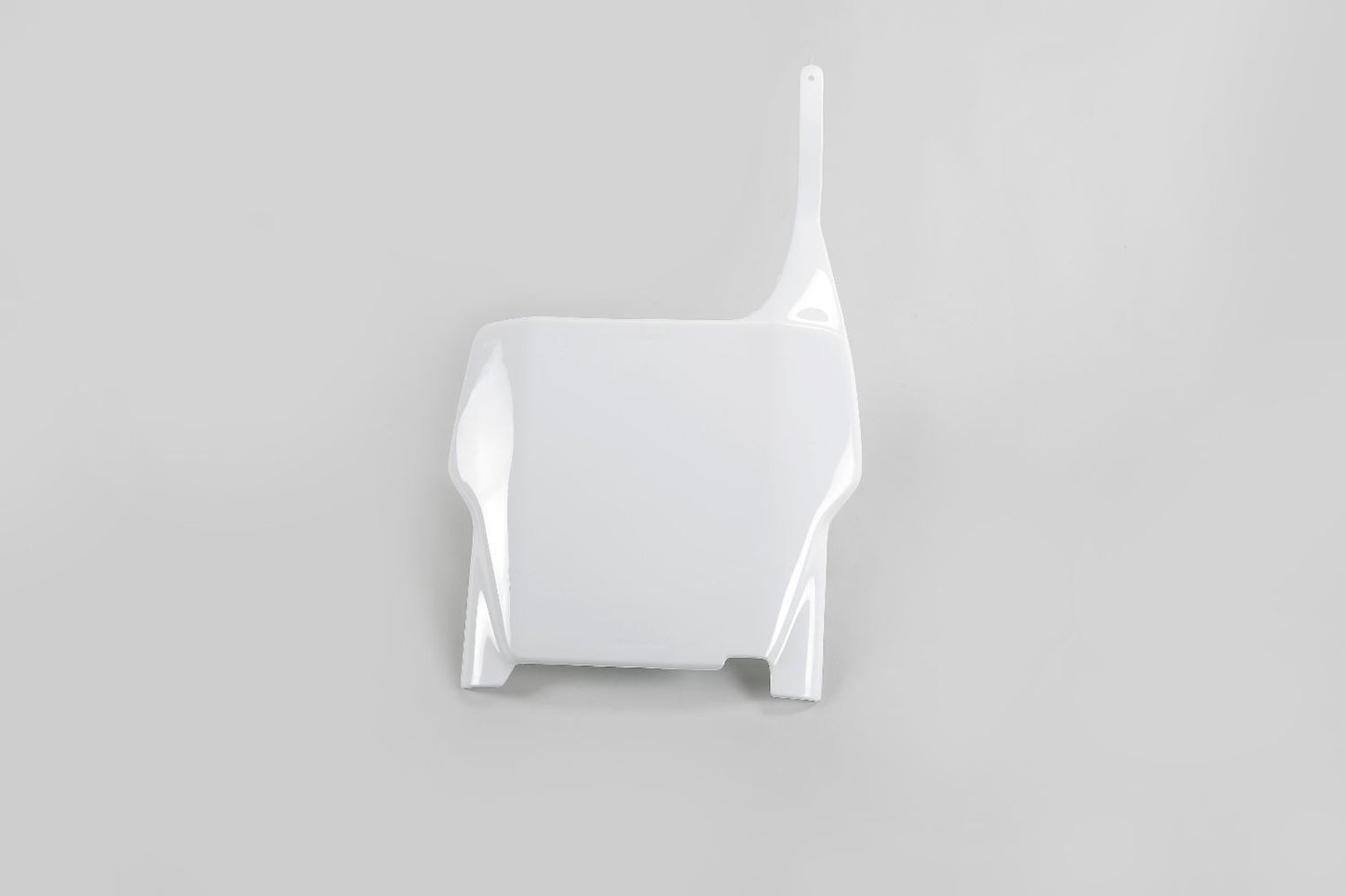 UFO Plast Tabella portanumero Honda CR 125 2004-2007 anteriore Bianco