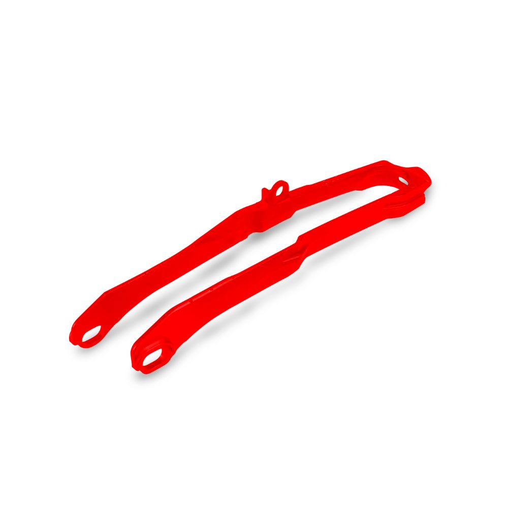 UFO Plast Slitta scorricatena forcellone Honda CRF 250 R 2020-2024 Rosso