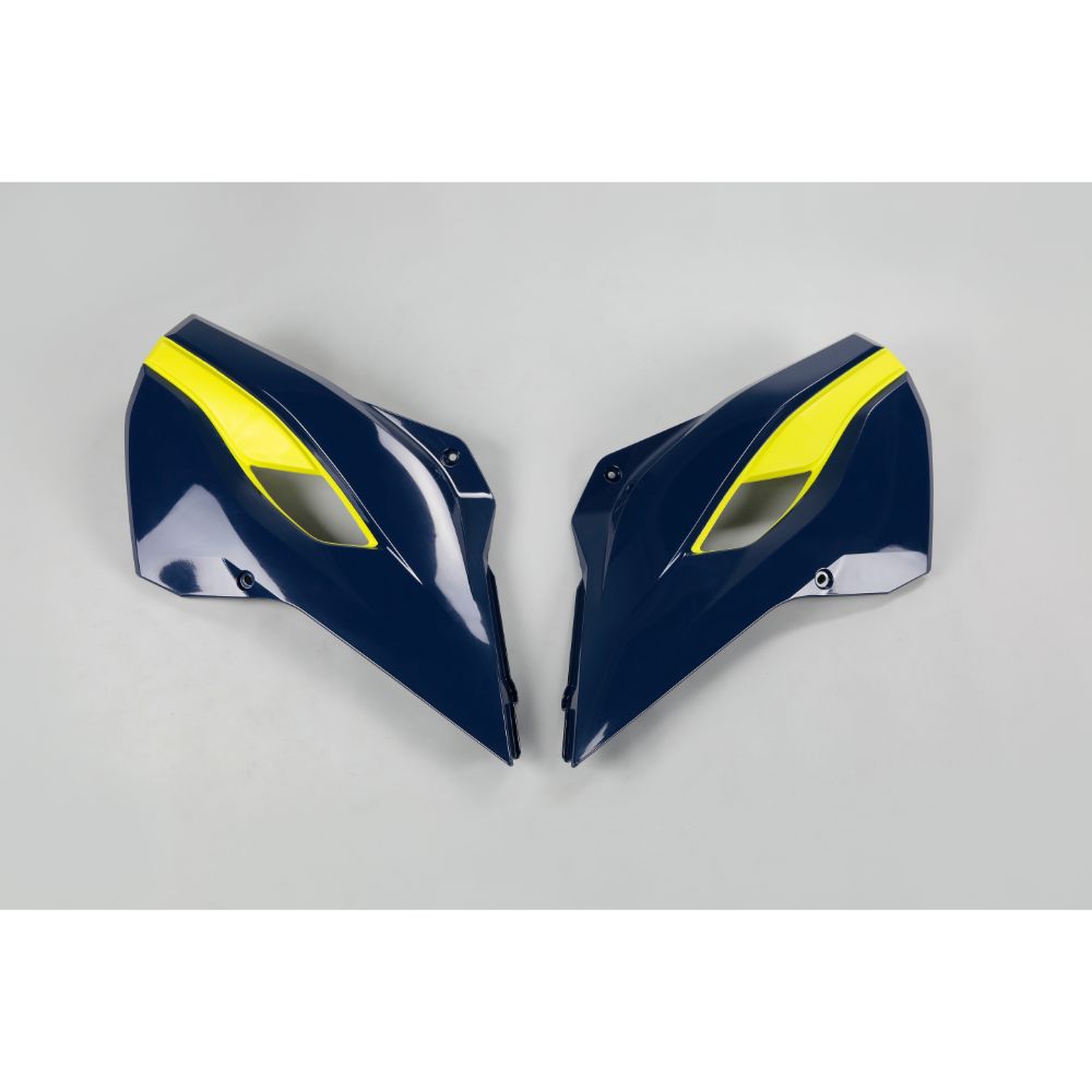 UFO Plast Convogliatori radiatori Husqvarna 125 TC 2014-2015 Blu