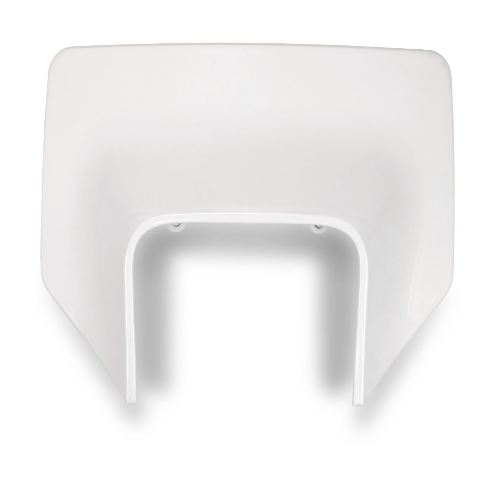 UFO Plast Plastica portafaro Husqvarna 250 FE 2017-2019 anteriore Bianco