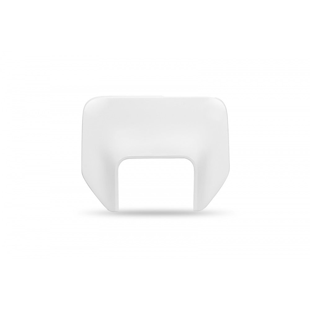 UFO Plast Plastica portafaro Husqvarna 150 TE 2024-2026 anteriore Bianco