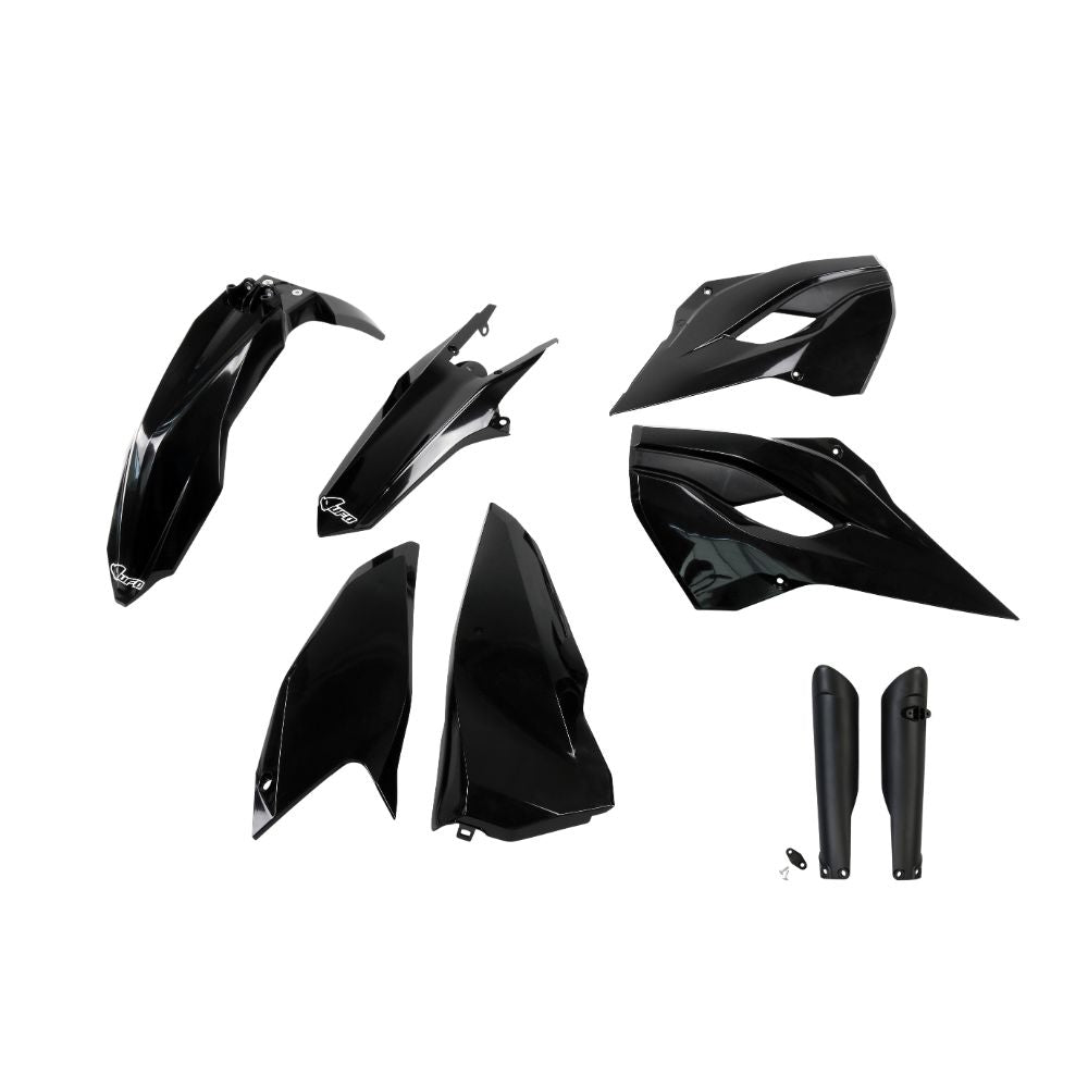 UFO Plast Kit plastiche completi Husqvarna 125 TE 2015-2016 Nero