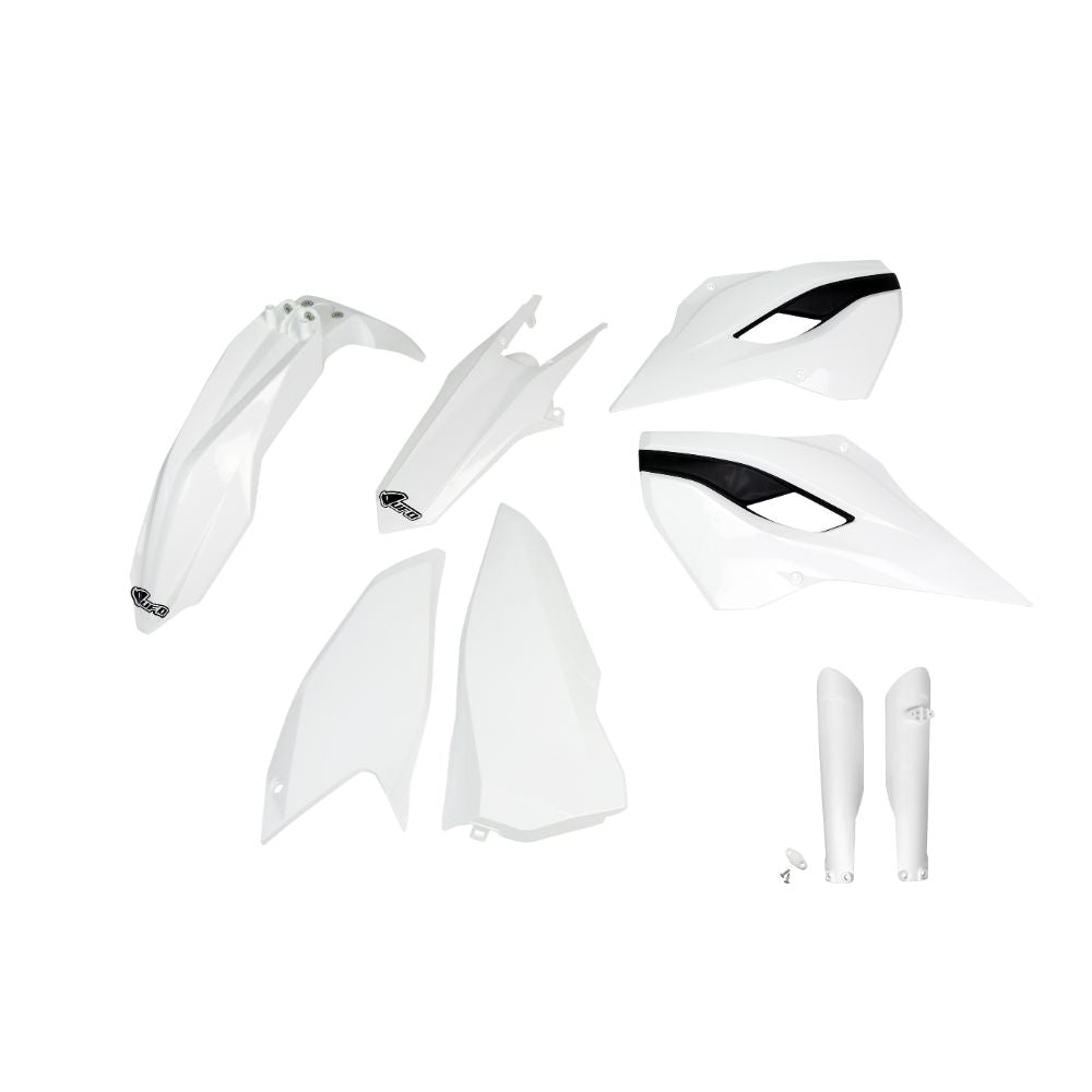 UFO Plast Kit plastiche completi Husqvarna 125 TE 2015-2016 Bianco