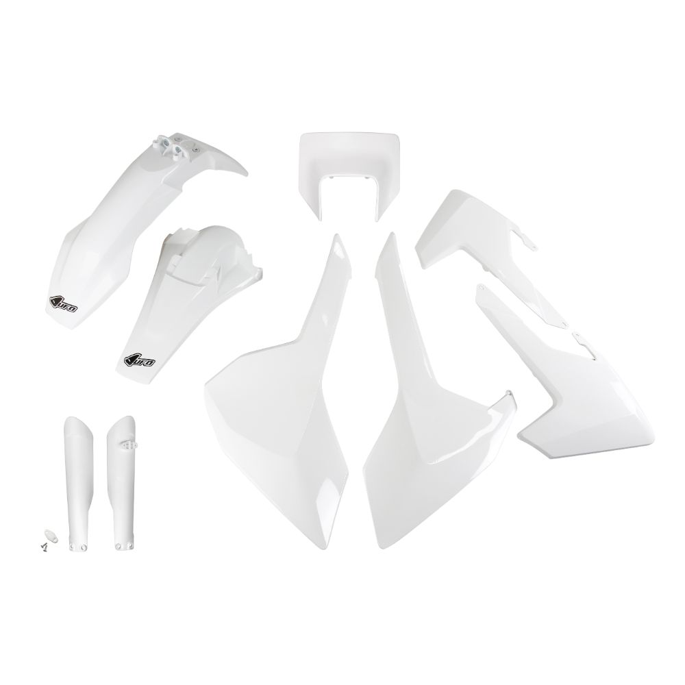 UFO Plast Kit plastiche completi Husqvarna 250 FE 2017-2019 Bianco