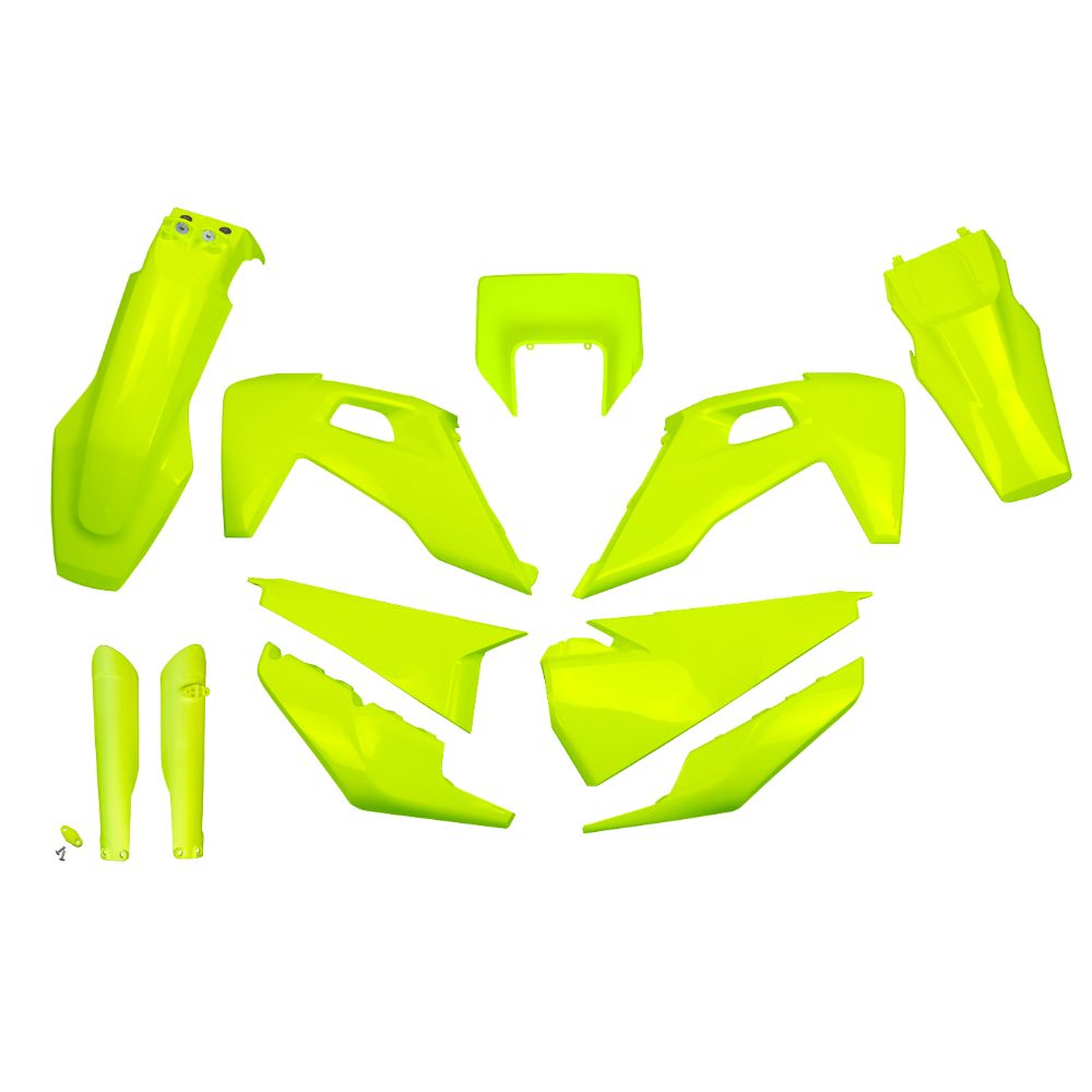 UFO Plast Kit plastiche completi Husqvarna 150 TE 2020-2023 Giallo