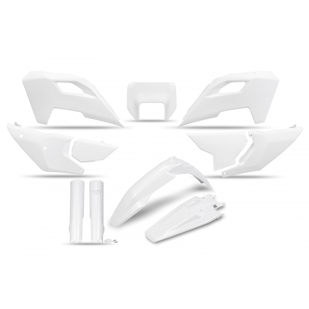 UFO Plast Kit plastiche completi Husqvarna 150 TE 2024-2025 Bianco