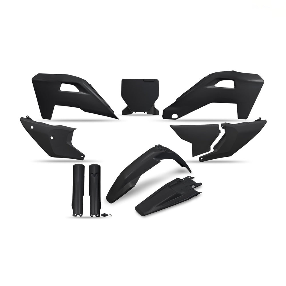 UFO Plast Kit plastiche completi Husqvarna 125 TC 2025-2026 Nero