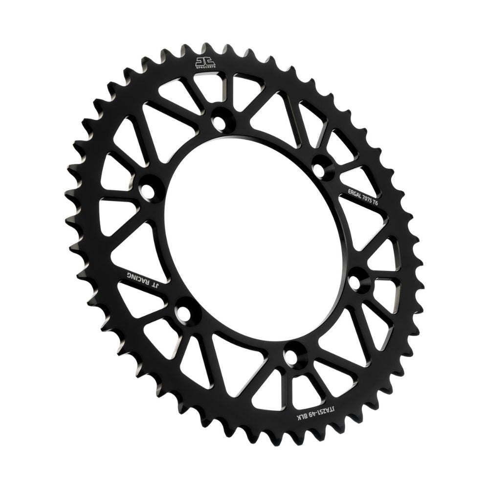 JT Sprockets Corona in Ergal scaricate Fantic 125 XE 2021-2025 Nero