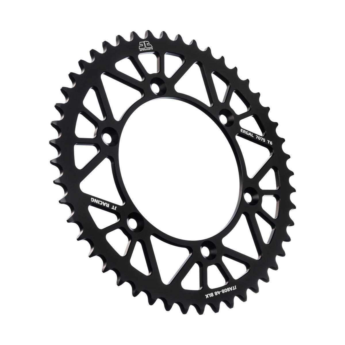 JT Sprockets Corona in Ergal scaricate Suzuki RM 125 1989-2012 Nero