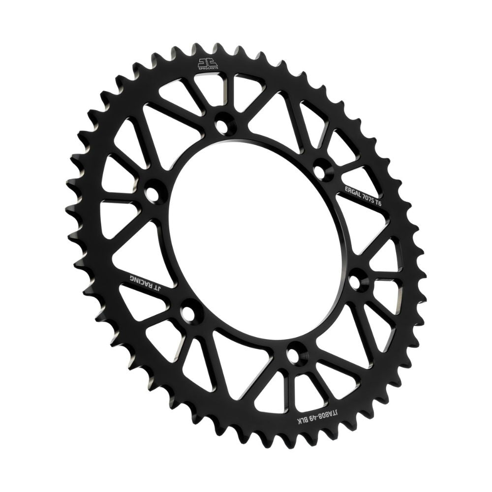 JT Sprockets Corona in Ergal scaricate Suzuki RM 125 1989-2012 Nero