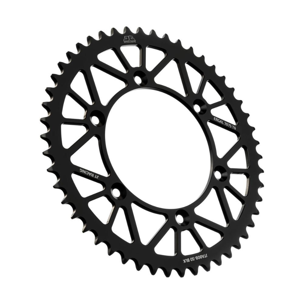 JT Sprockets Corona in Ergal scaricate Suzuki RM 125 1989-2012 Nero