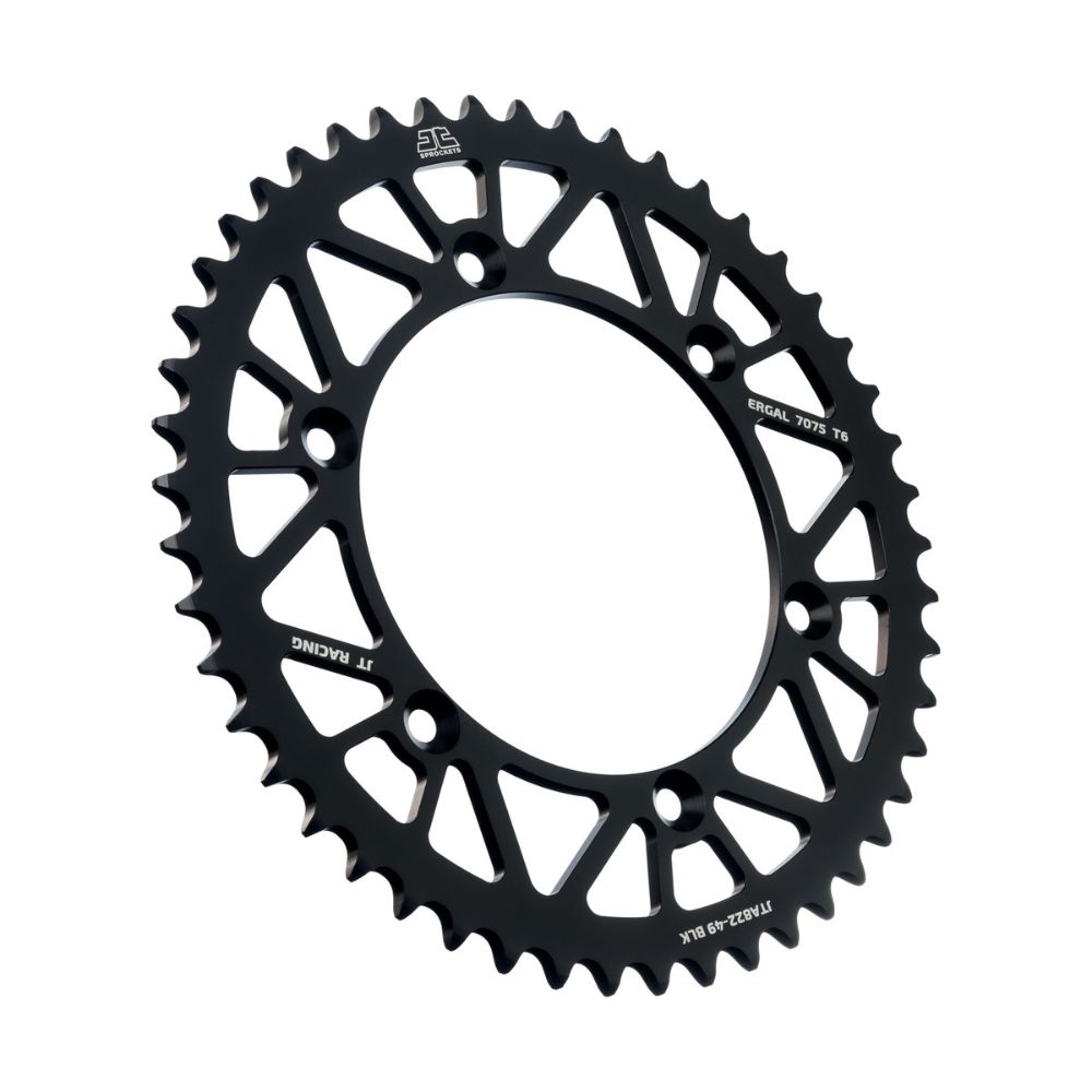 JT Sprockets Corona in Ergal scaricate Beta RR 250 2005-2009 Nero