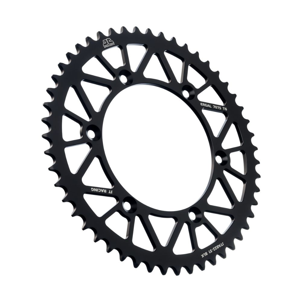JT Sprockets Corona in Ergal scaricate Beta RR 250 2005-2009 Nero