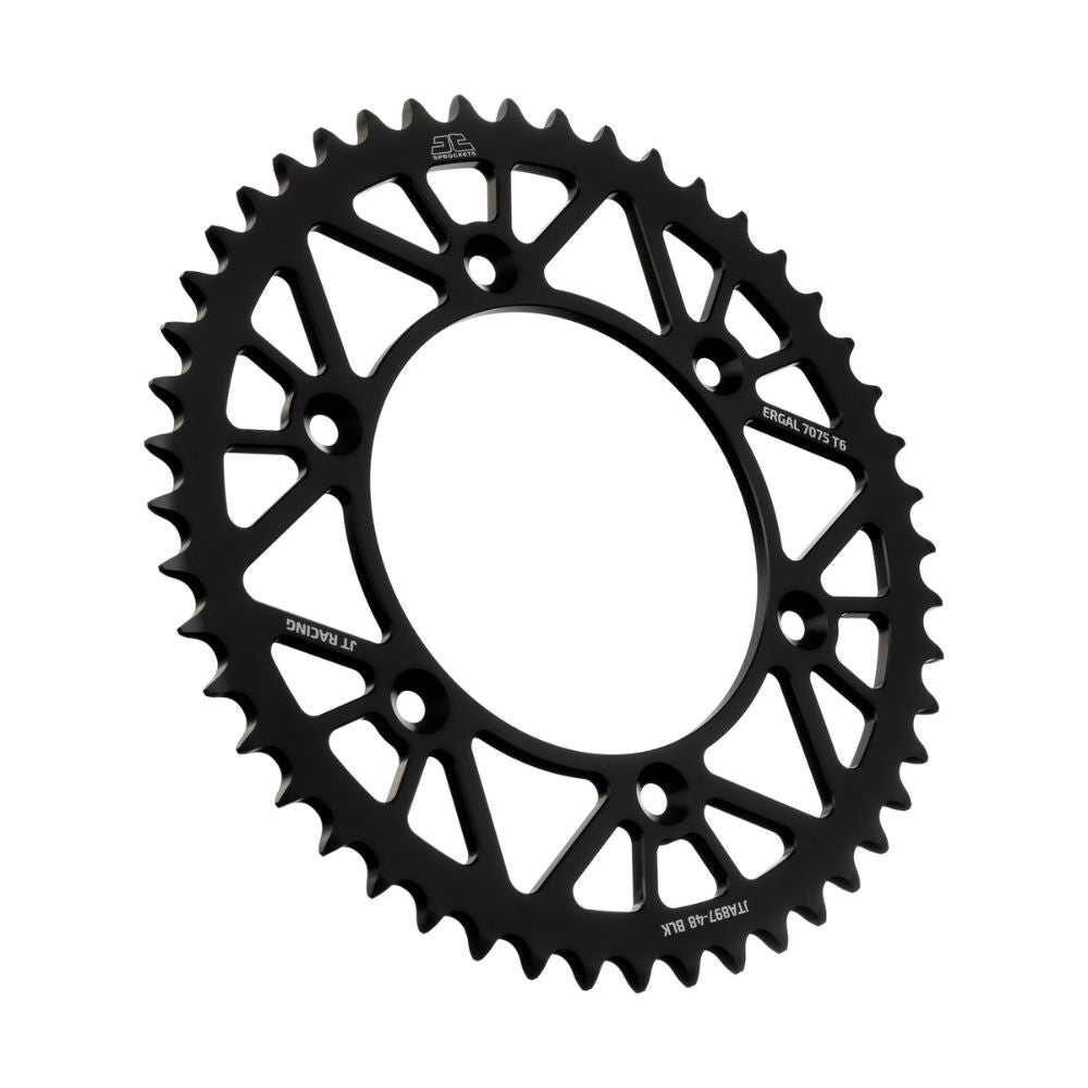 JT Sprockets Corona in Ergal scaricate GasGas 125 MC 2021-2025 Nero