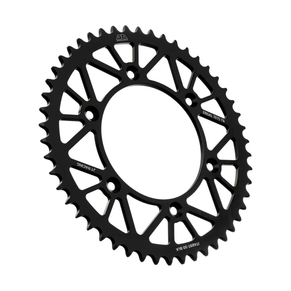 JT Sprockets Corona in Ergal scaricate GasGas 125 MC 2021-2025 Nero