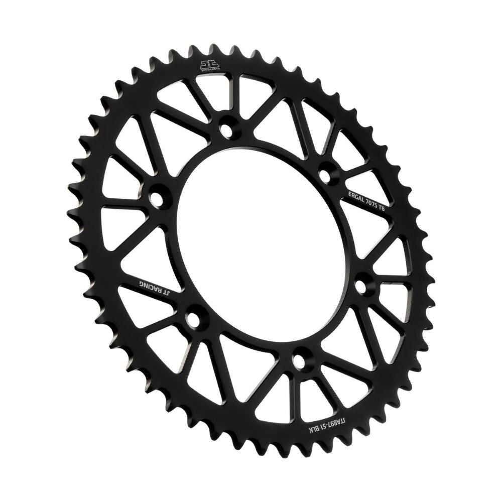 JT Sprockets Corona in Ergal scaricate GasGas 125 MC 2021-2025 Nero