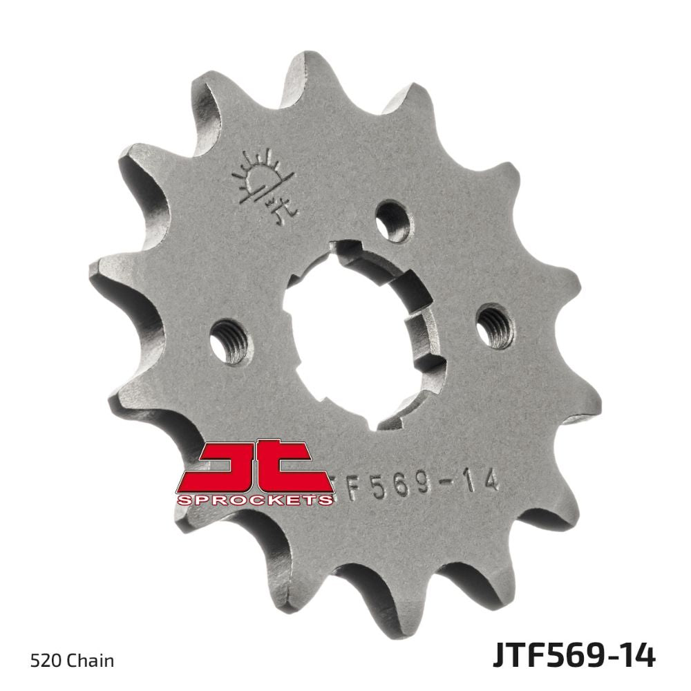 JT Sprockets Pignone acciaio JT Kawasaki KX 250 1987-1998