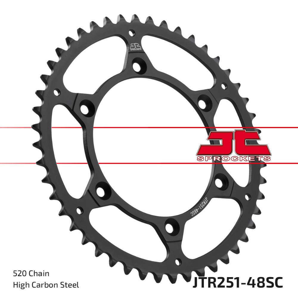 JT Sprockets Corona in acciaio Fantic 125 XE 2021-2025