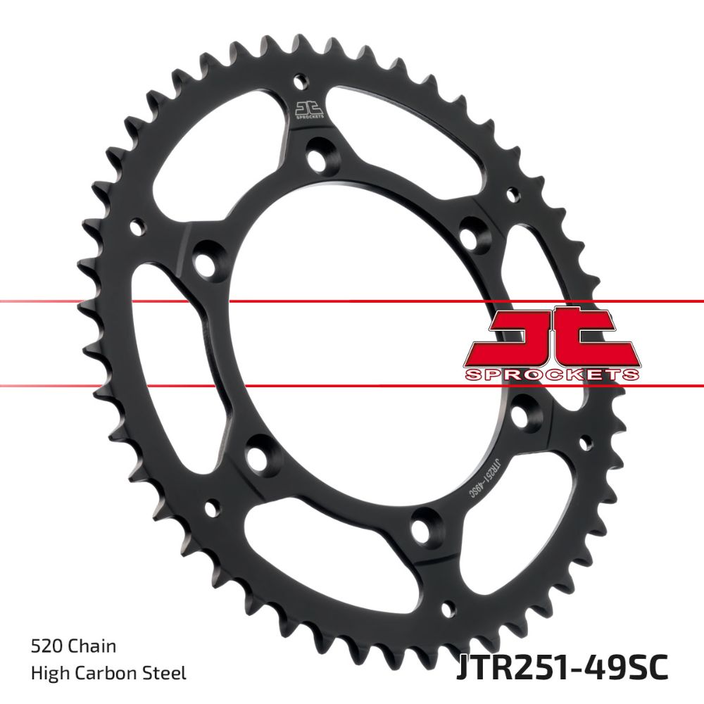 JT Sprockets Corona in acciaio Fantic 125 XE 2021-2025
