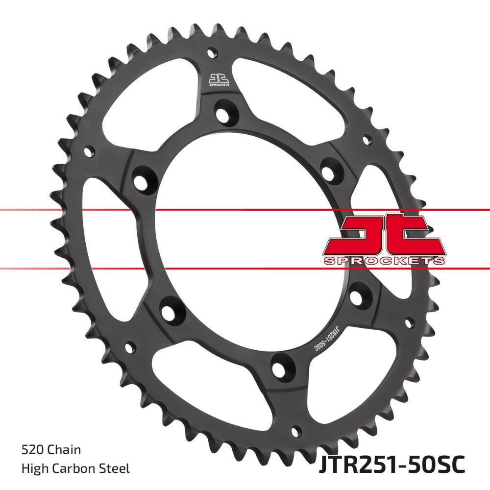 JT Sprockets Corona in acciaio Fantic 125 XE 2021-2025