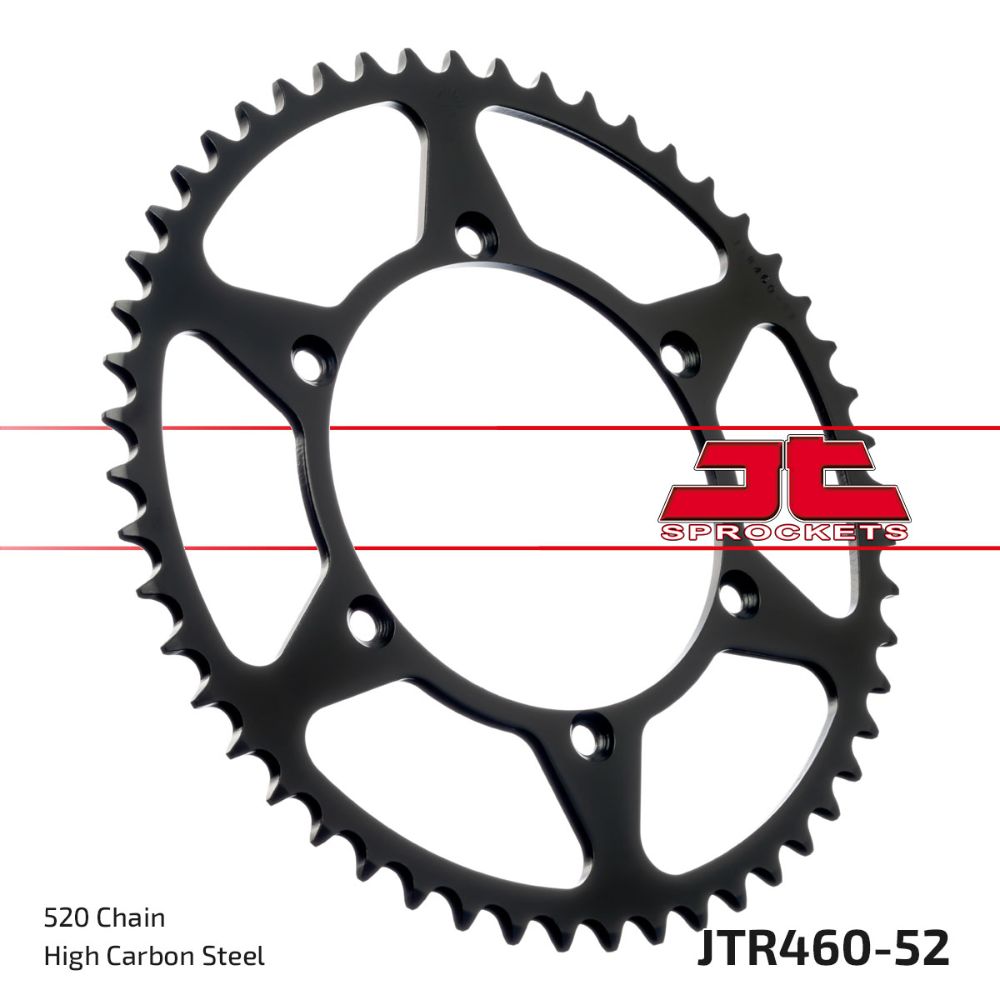 JT Sprockets Corona in acciaio Kawasaki KX 125 1980-2008