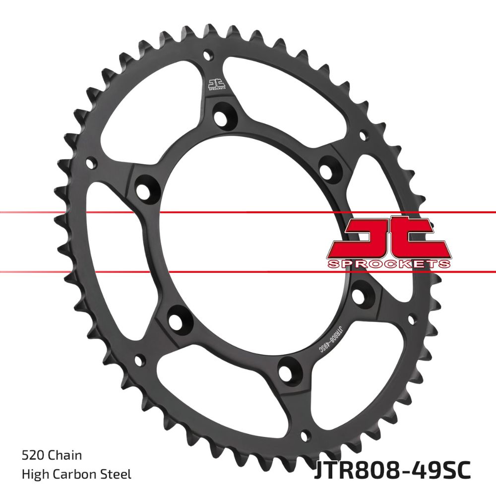 JT Sprockets Corona in acciaio Suzuki RM 125 1989-2012