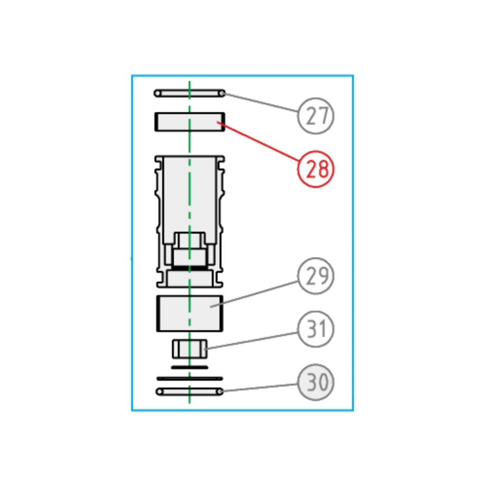 Kayaba Pistone libero KYB Honda CRF 450 R 2009-2010