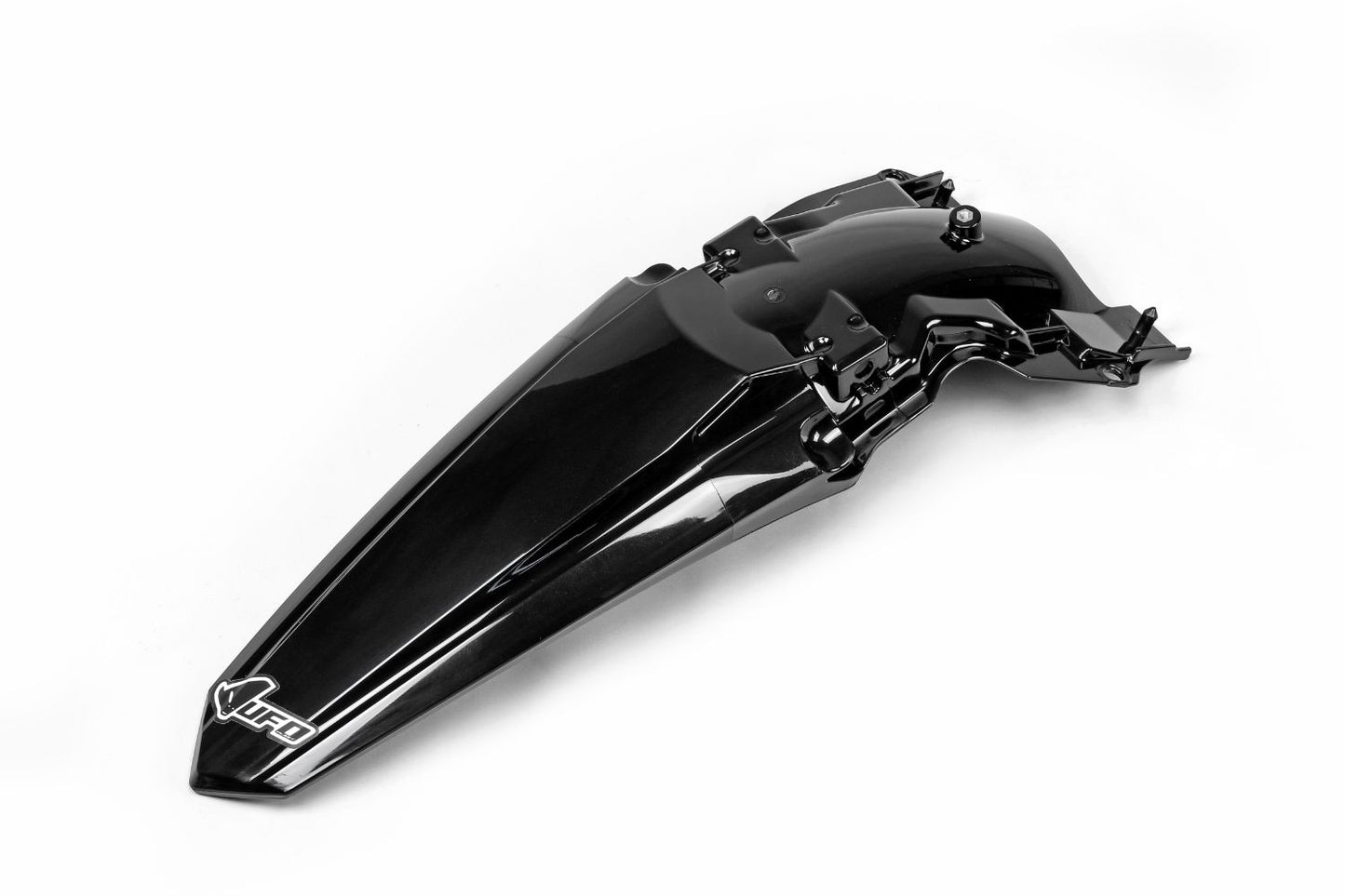 UFO Plast Parafango posteriore Kawasaki KX 250 F 2021-2024 Nero