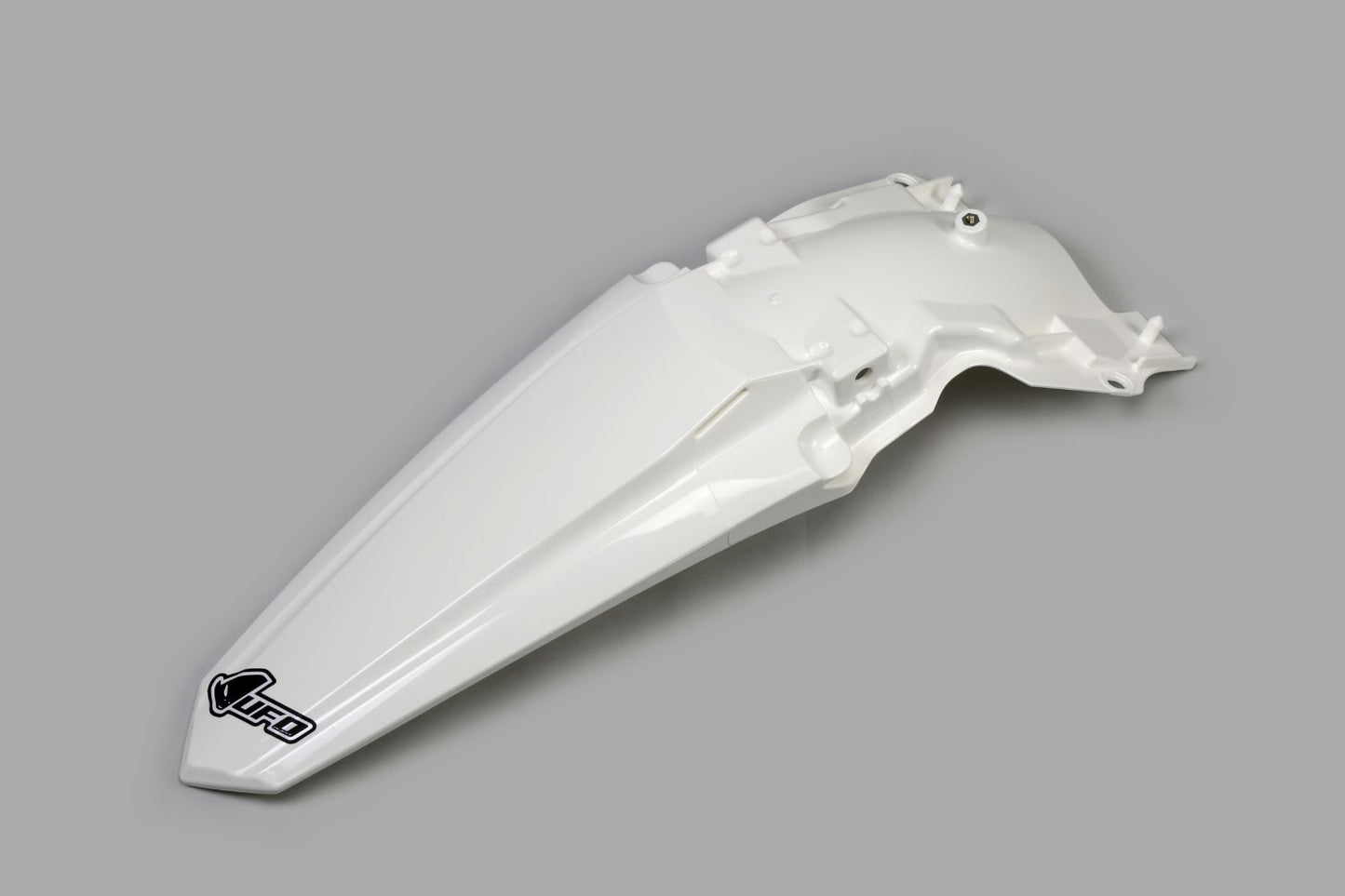 UFO Plast Parafango posteriore Kawasaki KX 250 F 2021-2024 Bianco