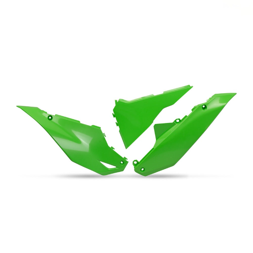 UFO Plast Fianchetti laterali portanumero Kawasaki KX 250 F 2025-2026