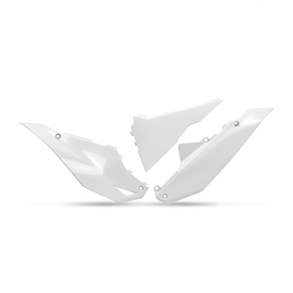 UFO Plast Fianchetti laterali portanumero Kawasaki KX 250 F 2025-2026
