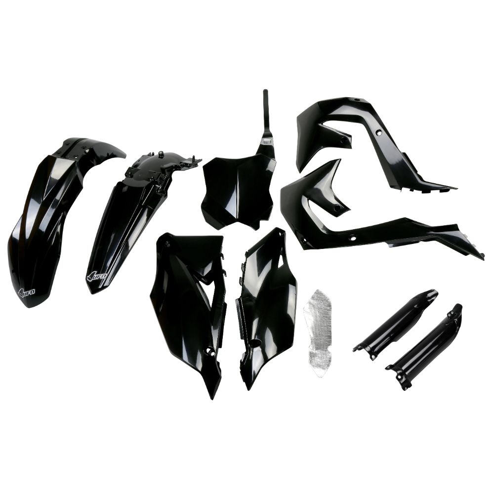 UFO Plast Kit plastiche completi Kawasaki KX 250 F 2021-2024 Nero