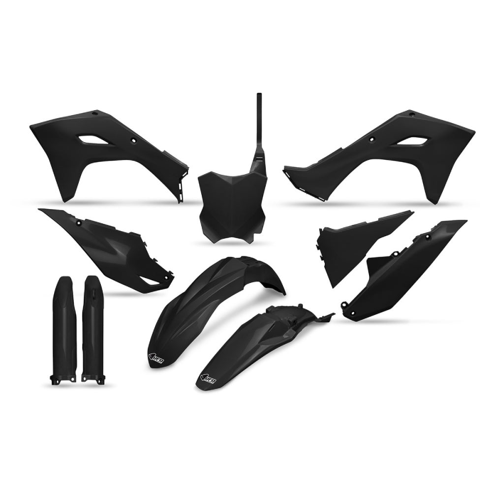 UFO Plast Kit plastiche completi Kawasaki KX 250 F 2025-2026 Nero