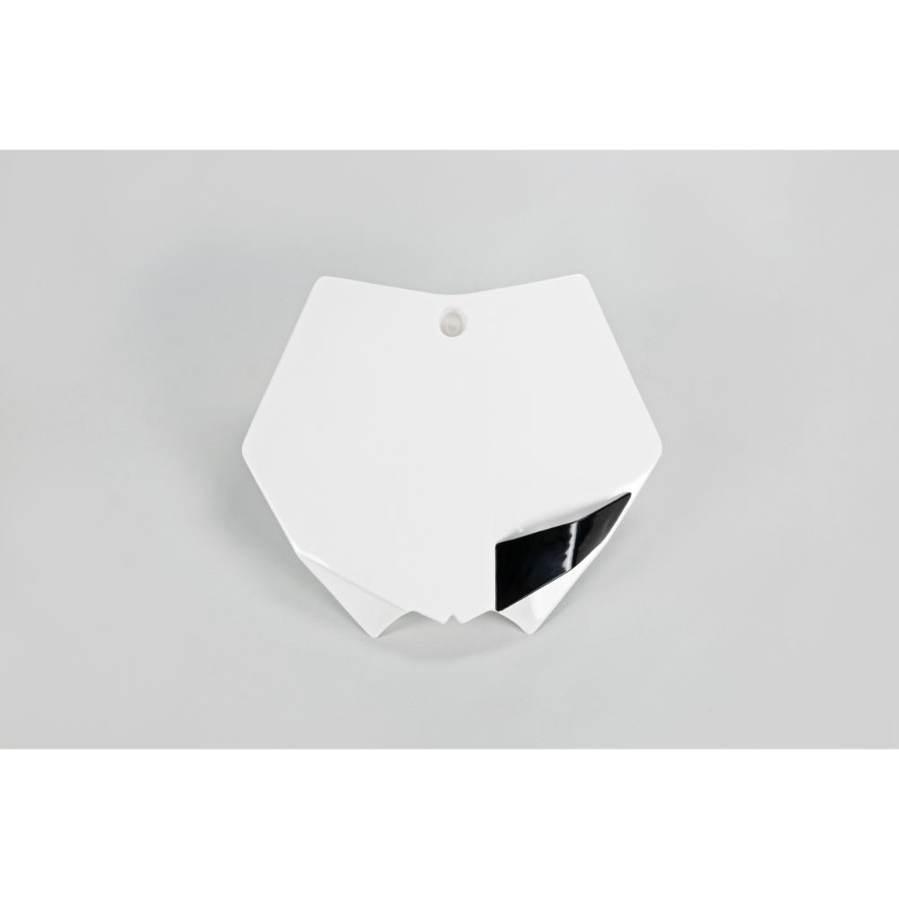 UFO Plast Tabella portanumero KTM 125 SX 2007-2012 anteriore Bianco
