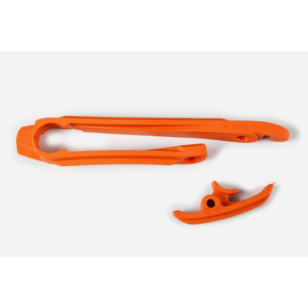 UFO Plast Slitta scorricatena forcellone KTM 125 EXC 2012-2016 Arancione