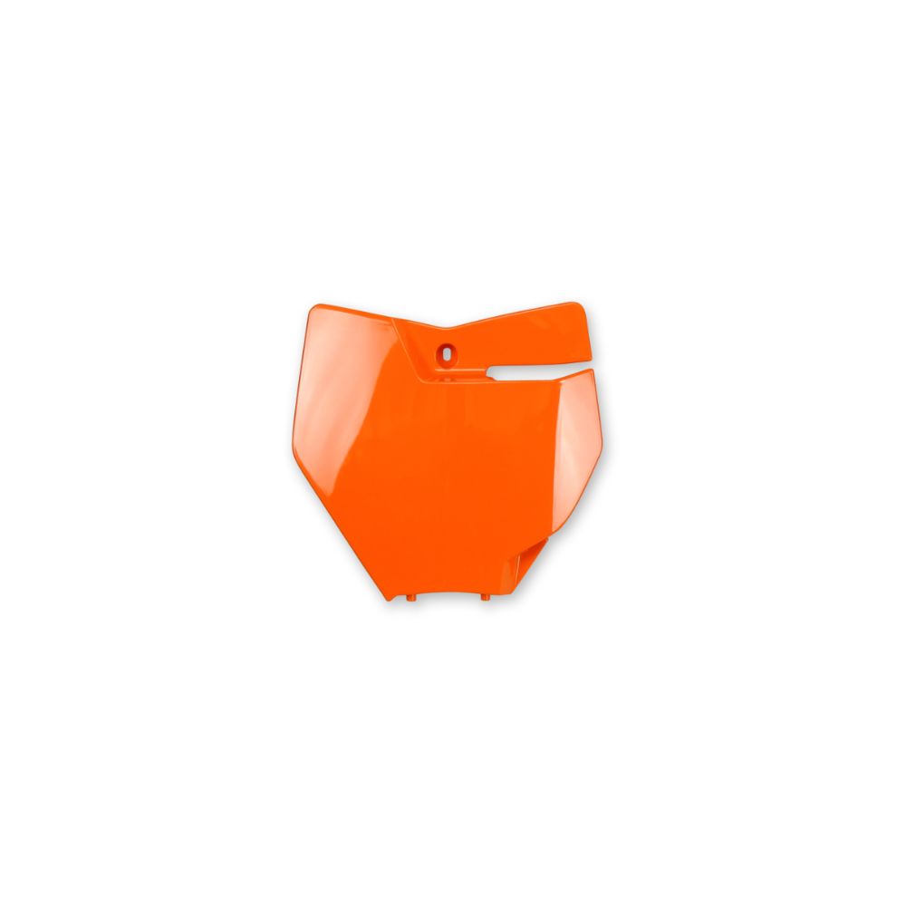 UFO Plast Tabella portanumero KTM 125 SX 2016-2018 anteriore Arancione