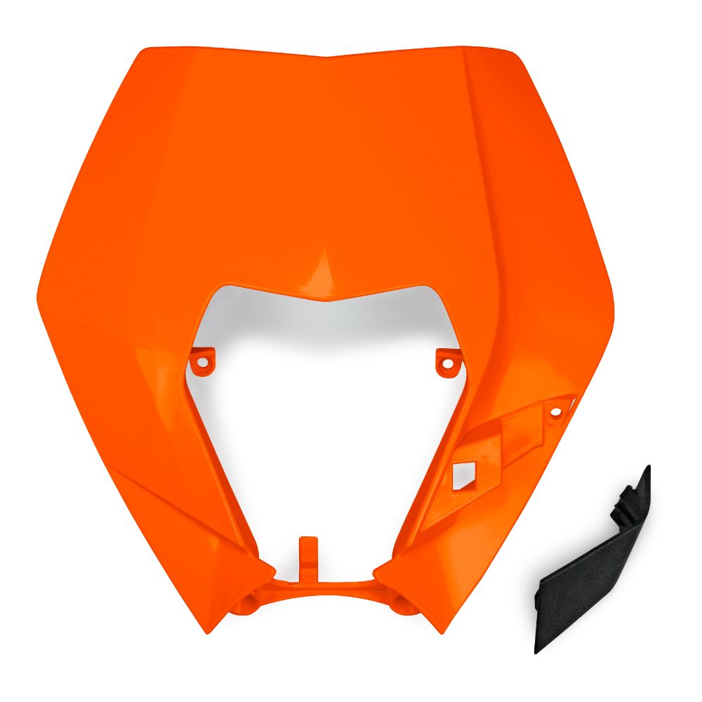 UFO Plast Plastica portafaro KTM 125 EXC 2009-2013 anteriore Arancione